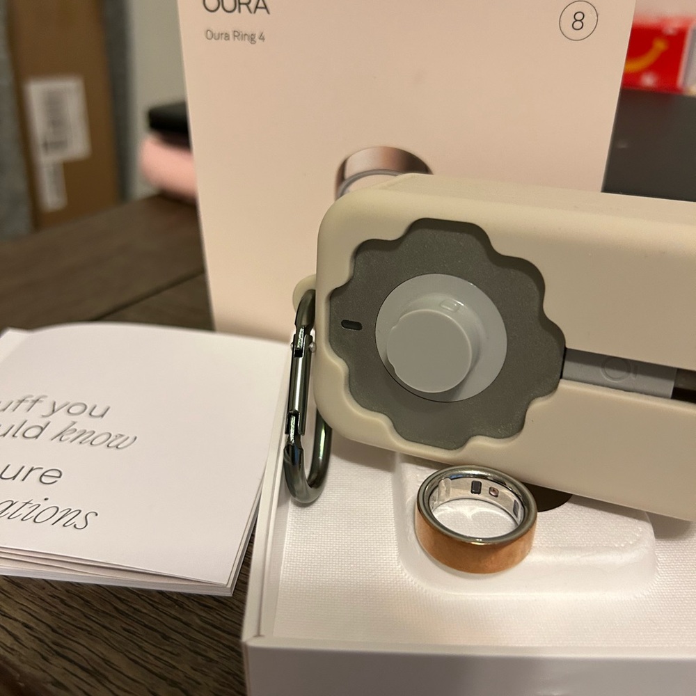 Oura Women's Ring in rose gold size 8 - Picture 4 of 7